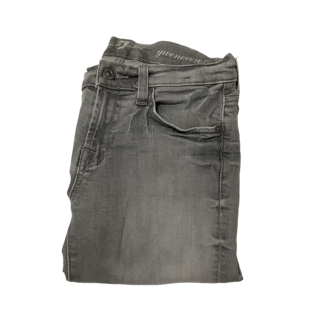 7 FOR ALL MANKIND Gwenevere Gray Skinny Jeans - Size 25